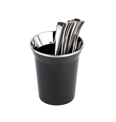 Besteckhalter TOP CHROME schwarz Besteckhalter TOP CHROME schwarz