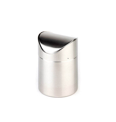 Tischmülleimer 1,2 l silber Tischmülleimer 1,2 l silber