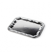 Servierplatte silber 31,0 x 41,5 cm