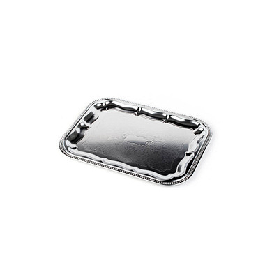 Servierplatte silber 31,0 x 41,5 cm