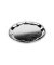 Servierplatte silber 35,0 x 35,0 cm
