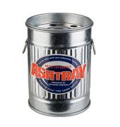 SMOKY Aschenbecher silber