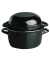 Muscheltopf schwarz 0,75 l