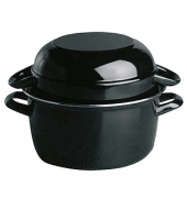 Muscheltopf schwarz 2,6 l