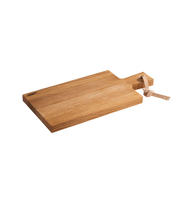 Servierplatte SIMPLY WOOD braun 35,0 x 17,0 cm