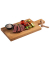 Servierplatte SIMPLY WOOD braun 35,0 x 17,0 cm