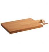 Servierplatte SIMPLY WOOD braun 40,0 x 22,0 cm