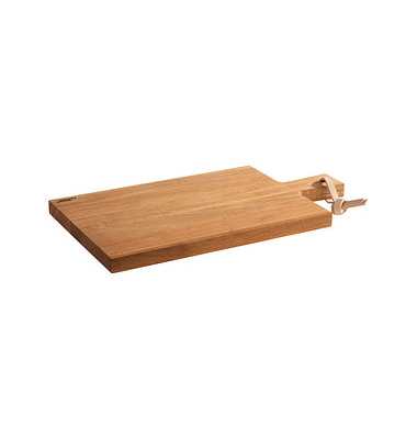 Servierplatte SIMPLY WOOD braun 40,0 x 22,0 cm