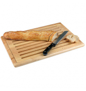 Brotschneidebrett braun 40,0 x 60,0 cm