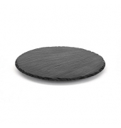 Servierplatte schwarz 32,0 x 32,0 cm