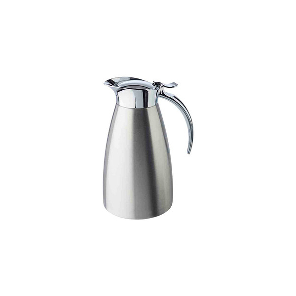 4004133109223 - Isolierkanne Advanced Kannen Gr 06 l silberfarben Einhandautomatik Edelstahl 188 doppelwandig