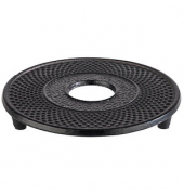 Untersetzer ASIA schwarz 13,5 x 13,5 cm