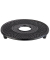 Untersetzer ASIA schwarz 13,5 x 13,5 cm