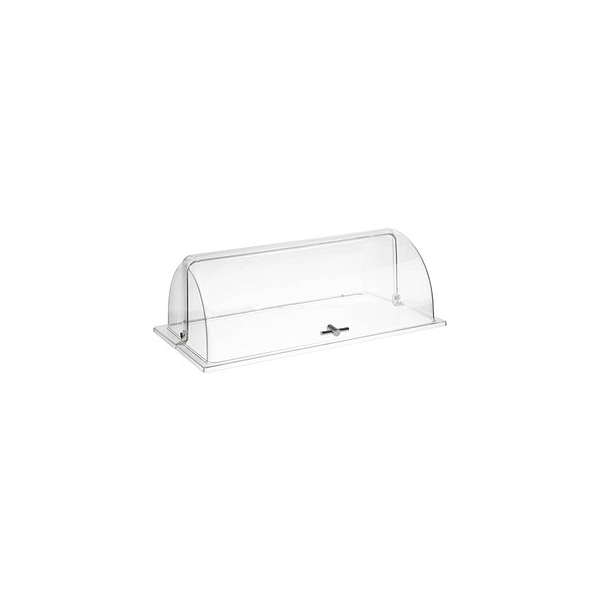 4004133110106 - APS Rolltop-Haube GN-Behälter und GN-Tabletts transparent 4004133110106 - APS Rolltop-Haube GN-Behälter und GN-Tabletts transparent