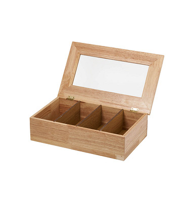 Teebox hellbraun 20,0 x 33,5 cm