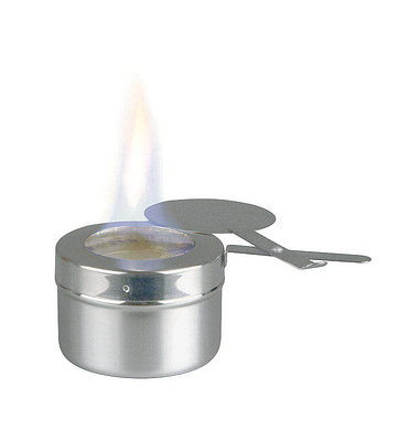 Brennpastenbehälter silber