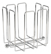 Serviettenhalter WIRE silber