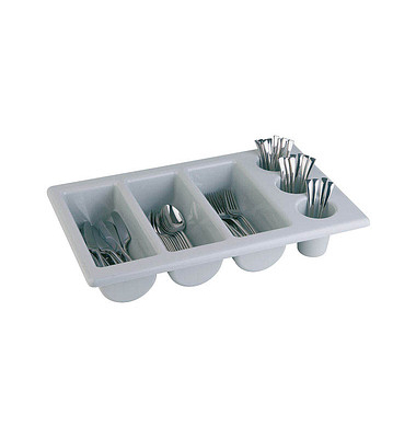 GN 11 Besteckkasten grau