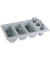 GN 11 Besteckkasten grau