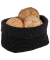Brotkorb schwarz