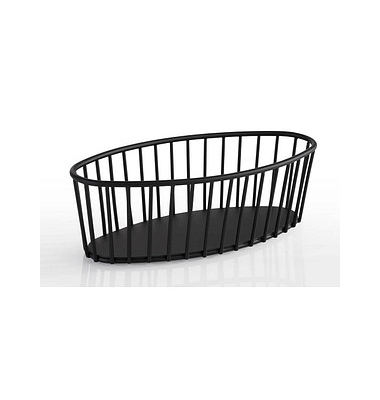 Obstschale URBAN schwarz 21,0 x 10,0 cm