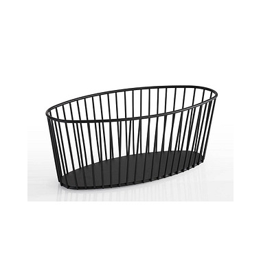 Obstschale URBAN schwarz 30,0 x 14,0 cm Obstschale URBAN schwarz 30,0 x 14,0 cm