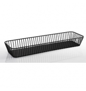Obstschale URBAN schwarz 16,2 x 53,0 cm
