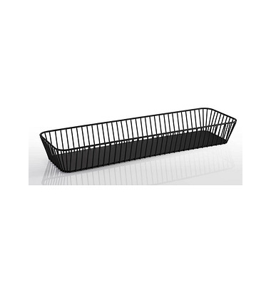Obstschale URBAN schwarz 16,2 x 53,0 cm