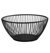 Obstschale SVART schwarz 17,5 cm