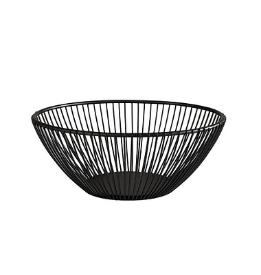 Obstschale SVART schwarz 20,0 cm