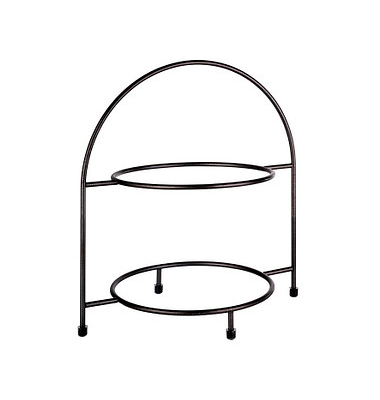 Servierständer INDUSTRIAL schwarz 30,0 cm Servierständer INDUSTRIAL schwarz 30,0 cm