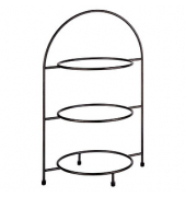 Servierständer INDUSTRIAL schwarz 43,0 cm