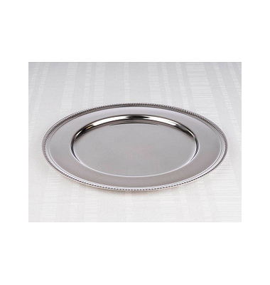 Platzteller silber 30,5 cm
