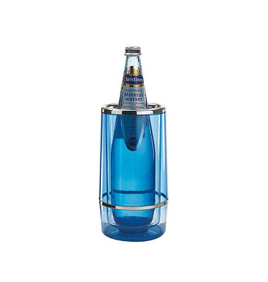 Flaschenkühler blau