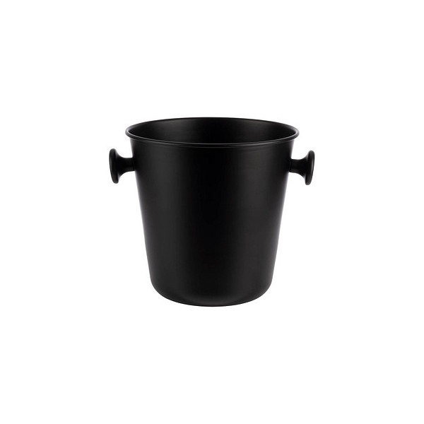 4004133361157 - Wein- und Sektkühler Eiskübel schwarz Baraccessoires Weinaccessoires mit 2 Griffen aus ABS 5 Liter Lieferung ohne Ständer 4004133361157 - Wein- und Sektkühler Eiskübel schwarz Baraccessoires Weinaccessoires mit 2 Griffen aus ABS 5 Liter Lieferung ohne Ständer