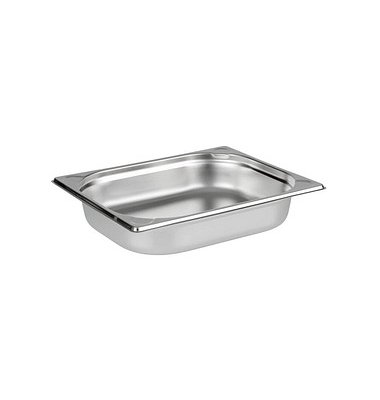 GN-Behälter 6,5 cm hoch silber 4,0 l GN-Behälter 6,5 cm hoch silber 4,0 l