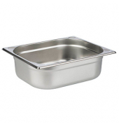 GN-Behälter 10,0 cm hoch silber 6,0 l