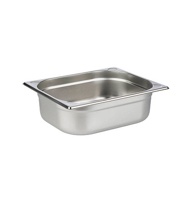 GN-Behälter 10,0 cm hoch silber 6,0 l GN-Behälter 10,0 cm hoch silber 6,0 l