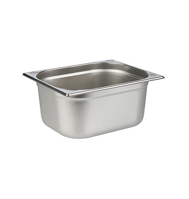 GN-Behälter 15,0 cm hoch silber 8,75 l
