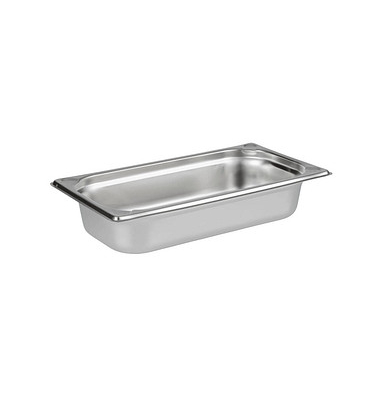 GN-Behälter 6,5 cm hoch silber 2,5 l GN-Behälter 6,5 cm hoch silber 2,5 l