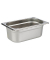 GN-Behälter 10,0 cm hoch silber 2,8 l
