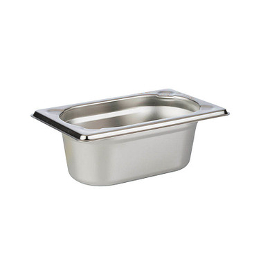 GN-Behälter 6,5 cm hoch silber 0,6 l GN-Behälter 6,5 cm hoch silber 0,6 l