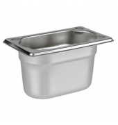 GN-Behälter 10,0 cm hoch silber 1,0 l