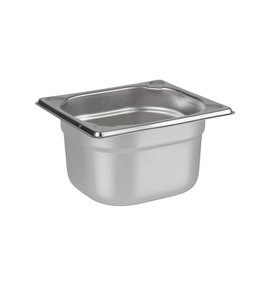 GN-Behälter 10,0 cm hoch silber 1,6 l GN-Behälter 10,0 cm hoch silber 1,6 l