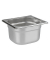 GN-Behälter 10,0 cm hoch silber 1,6 l