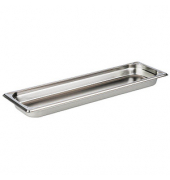 GN-Behälter 4,0 cm hoch silber 2,4 l