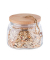Vorratsdosen WOODY 11,0 cm hoch transparent 1,0 l