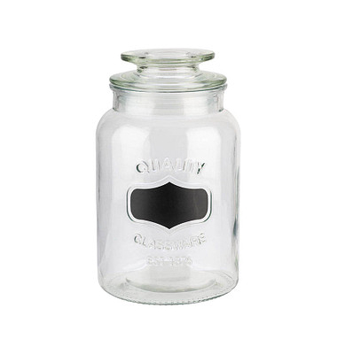 Vorratsdosen 19,5 cm hoch transparent 1,2 l