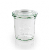 6 APS Vorratsgläser 7,0 cm hoch transparent 0,14 l