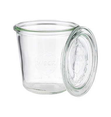 6 APS Vorratsgläser mit Deckel 9,0 cm hoch transparent 0,29 l
